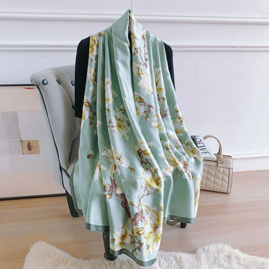 Sage Magnolia Bloom Stole