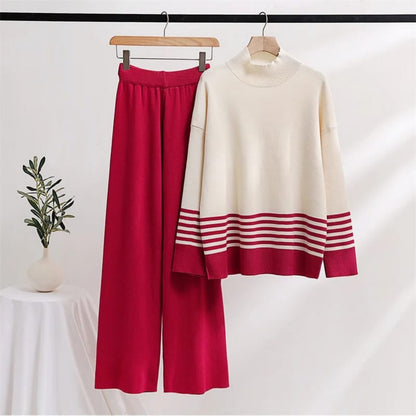Cozy Knit Two-Piece Loungewear Set