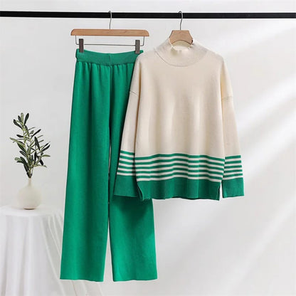 Cozy Knit Two-Piece Loungewear Set