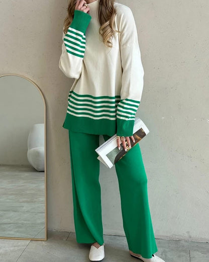 Cozy Knit Two-Piece Loungewear Set