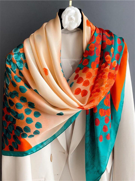 Maze Luxury Silk Scarf