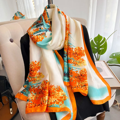 Avlin Luxury Silk Scarf