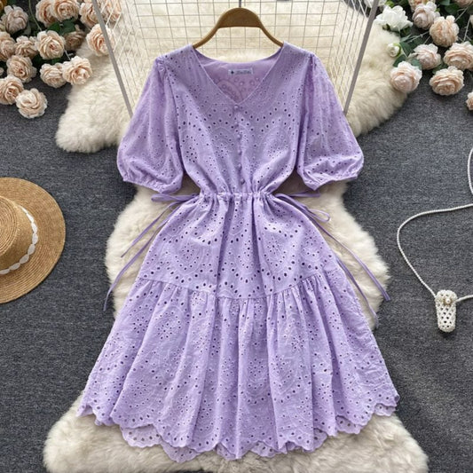 Sepa  Cotton  Eyelet Dress