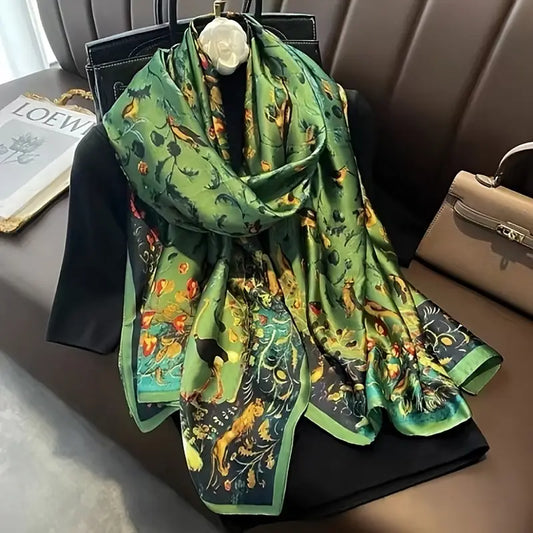 Scrape Mulberry Silk Scarf