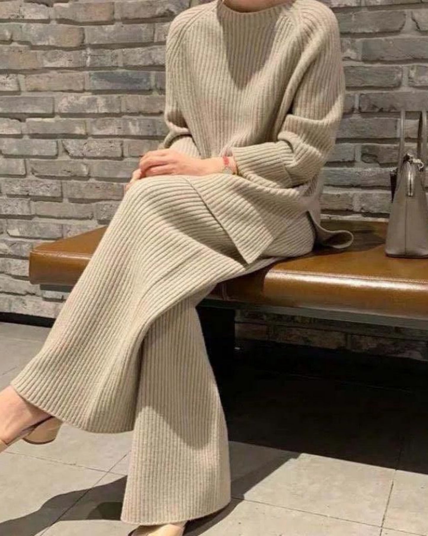 Dart Ribbed Co Ord Set