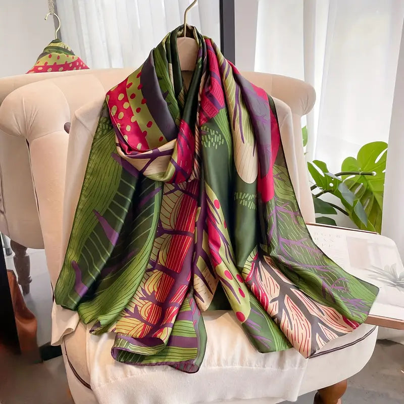 Faster Luxury Silk Scarf