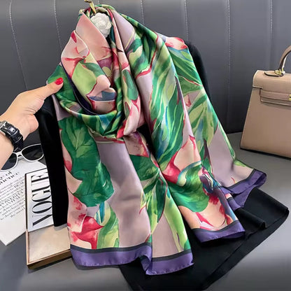 Eden Bloom Luxe Silk Stole