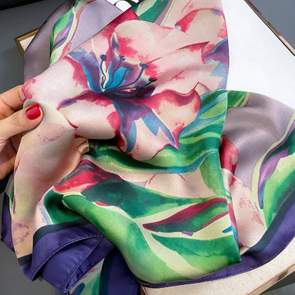 Eden Bloom Luxe Silk Stole