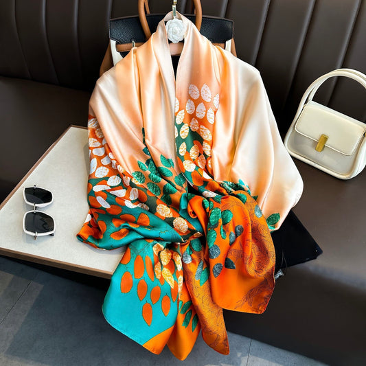 Maze Luxury Silk Scarf