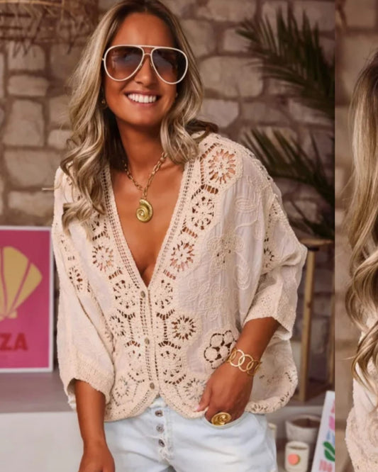 Hathor Muse Crochet Blouse
