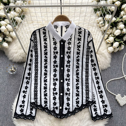 Moss Lacework Shirt