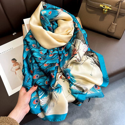 Vel Luxury Silk Scarf