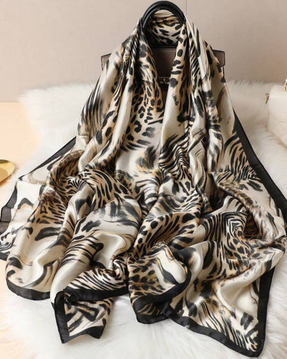 Luxe Savannah Silk Scarf