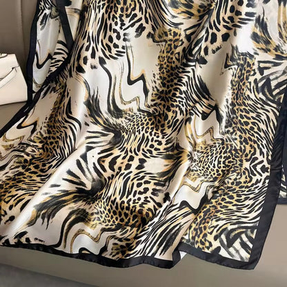 Luxe Savannah Silk Scarf