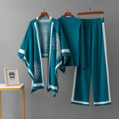 Luxury Knit 3-Piece Co-ord Set