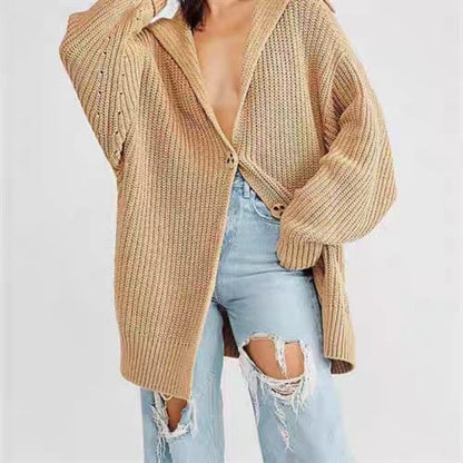 Paz Effortless Chunky Knit Cardigan