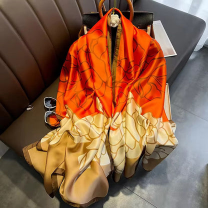 Saffron Bloom Luxe Stole