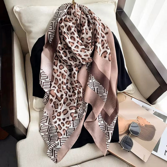 Savanna Charm Cotton Stole