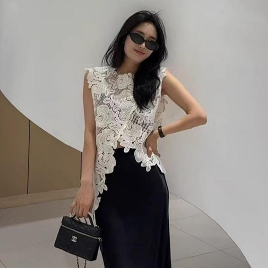 Tia Blossom Crochet Top