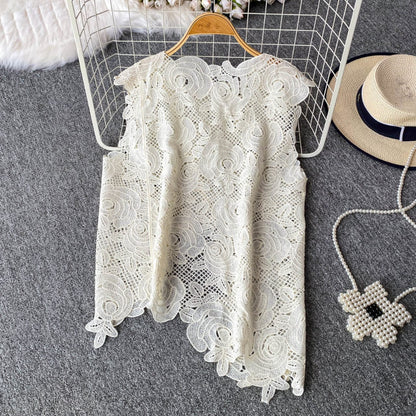 Tia Blossom Crochet Top