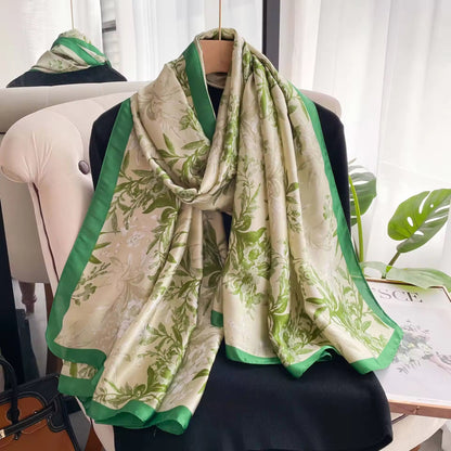 Verdant Whisper Luxe Stole