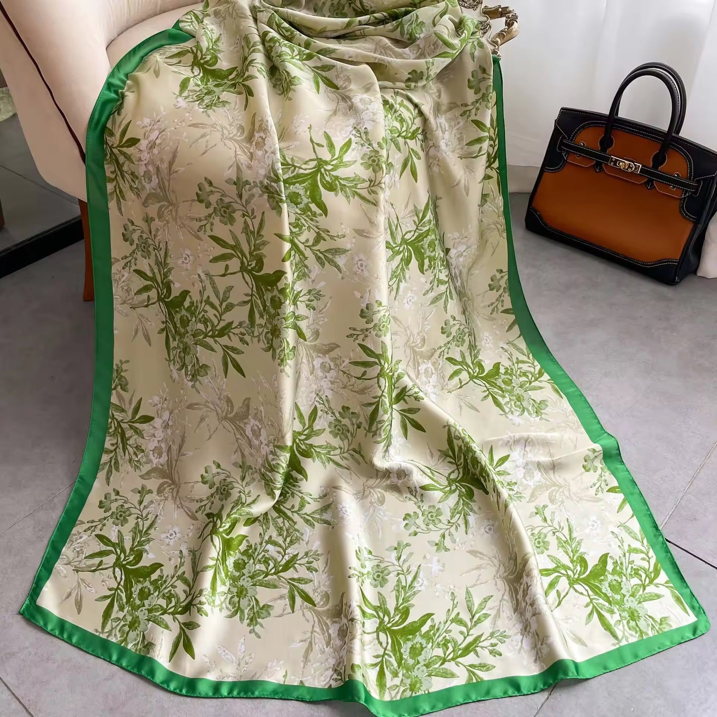 Verdant Whisper Luxe Stole