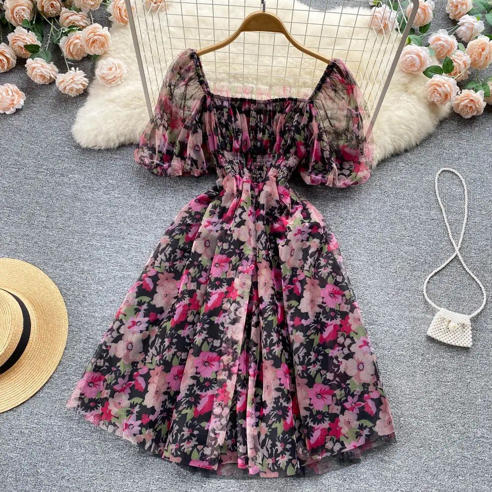 Dalnaz floral dress